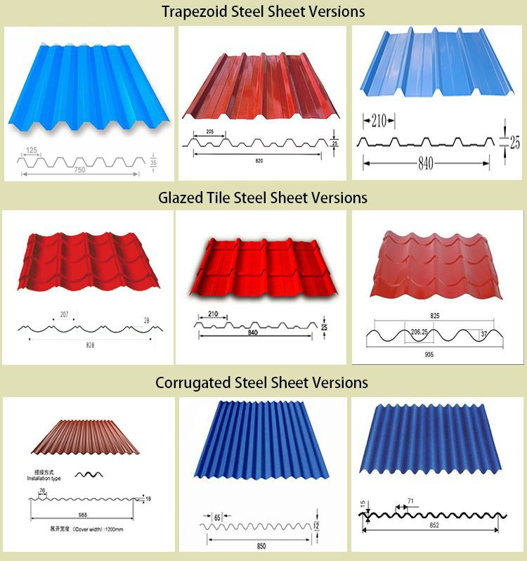 PrePainted Corrugated Roofing Sheet type PrePainted Corrugated Roofing Sheet type
