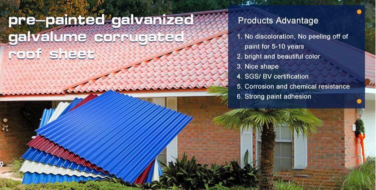 PPGL Prepainted Aluzinc Steel Roofing Sheets PPGL Prepainted Aluzinc Steel Roofing Sheets