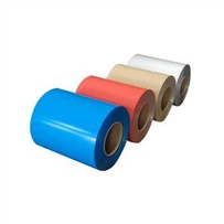 Gegelung Keluli Aluminium Zink Bersalut Warna