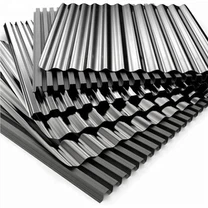 Lembaran Bumbung Keluli Beralun Aluminium Zink