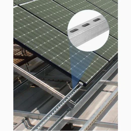 PV Panel Bracket Ground Mounting System For Green Energy factory